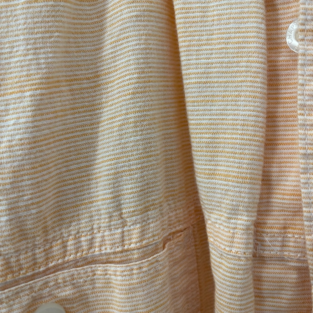 Men's Peach Button-Up Shirt - Picture 4 of 4